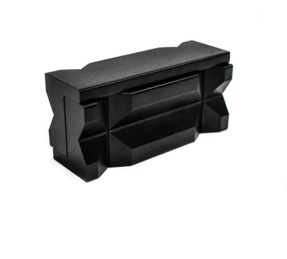 BTR ALUMINUM MAGNETIC VISE JAWS - BLACK - ANVJ01B