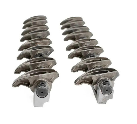 BTR LS1/LS2 UNASSEMBLED SHAFT ROCKER KIT, unassembled aluminum rocker arms for LS engines, automotive performance parts.