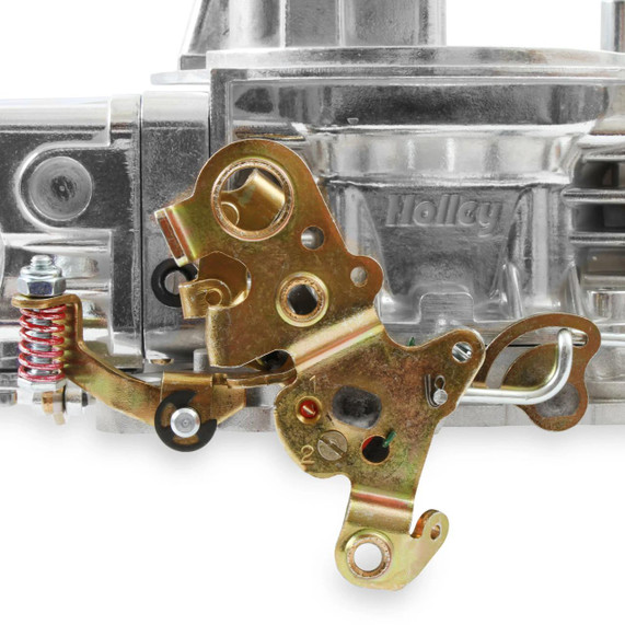 Holley Performance Parts – EFI, Intakes, & More Holley 0-81770 4150 770CFM H/C STREET AVENGER carburetor, metal components and linkage parts.