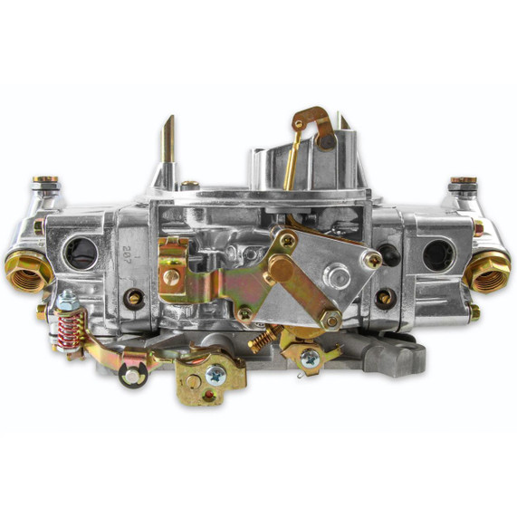 Holley Performance Parts – EFI, Intakes, & More Holley 0-4777S MODEL 4150 650 CFM Carburetor, a metallic automotive carburetor with various adjustment screws and linkages.