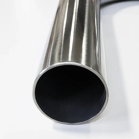 Ace 11044 3.00" OD Aluminum 45 degree Mandrel bend, automotive exhaust pipe component, shiny metallic finish, smooth curved design.