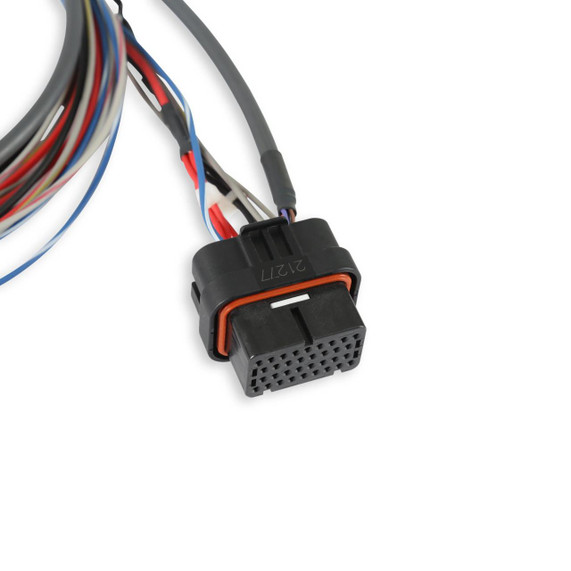 Holley Performance Parts – EFI, Intakes, & More Holley Sniper 2 Transmission Control Kit, automotive wiring harness with connector for vehicle transmission control system.