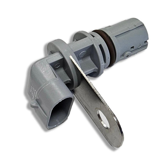 Scram Speed SNS138 GEN4 Crankshaft Position Sensor, automotive engine sensor with gray plastic housing and mounting bracket.