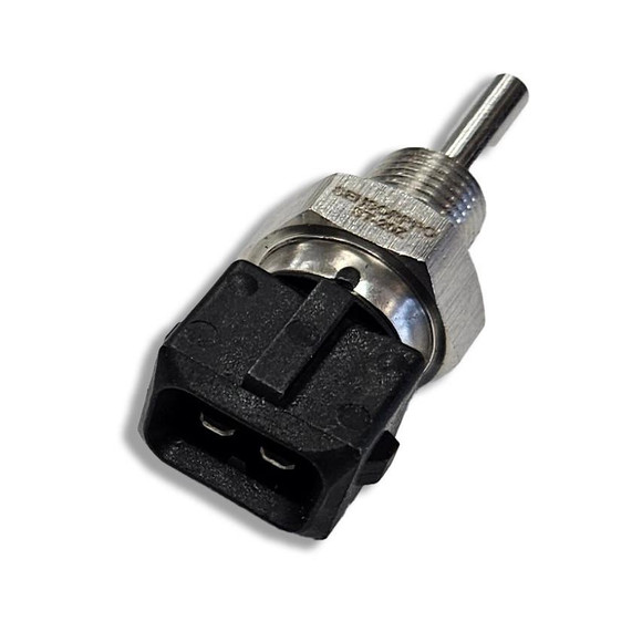 Scram Speed SNS140 0-300 degree temp sensor 1/8 NPT with pigtail, automotive temperature sensor with threaded metal body and electrical connector