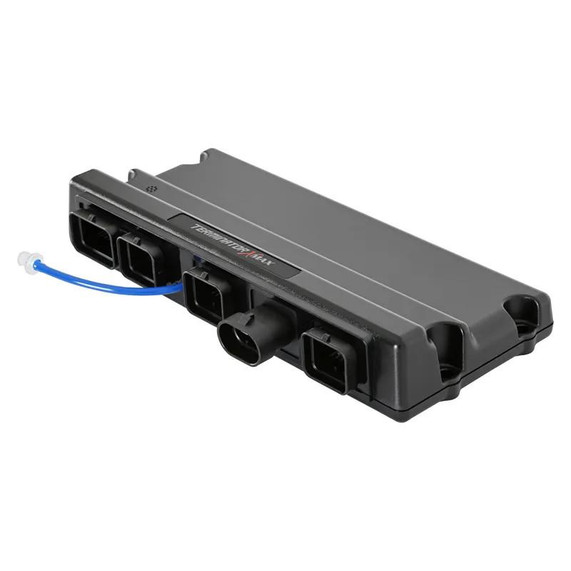 Holley EFI 550-944 Terminator X Max - Ford MPFI Kit, automotive electronic fuel injection controller with multiple ports and wiring connections.