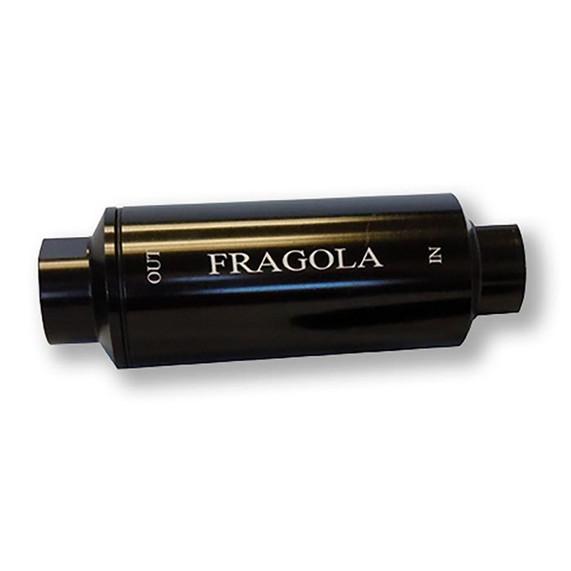 Fragola 960003-BL FUEL FILTER, #10 IN/OUT, 40 MICRON, BLACK