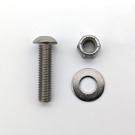 Stainless Weld-on Hanger 2.5" TUBING / 3.0" LENGTH / 30* ANGLE