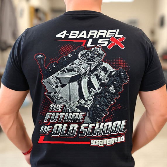Scram Speed LSX Carburetor T-shirt