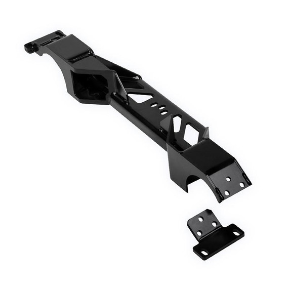 Hooker 67-69 Camaro/3rd Gen Nova LS Swap 4L60E Transmission Crossmember - Automatic, black metal automotive part for transmitting support. Hooker 67-69 Camaro/3rd Gen Nova LS Swap 4L60E Transmission Crossmember - Automatic, black metal automotive part for transmitting support.