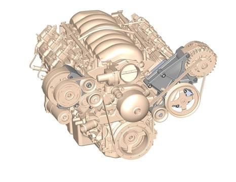 Holley Performance Parts – EFI, Intakes, & More LS Accessory System - Alt, P/S and A/C - R4 Compressor, detailed automotive engine component illustration.