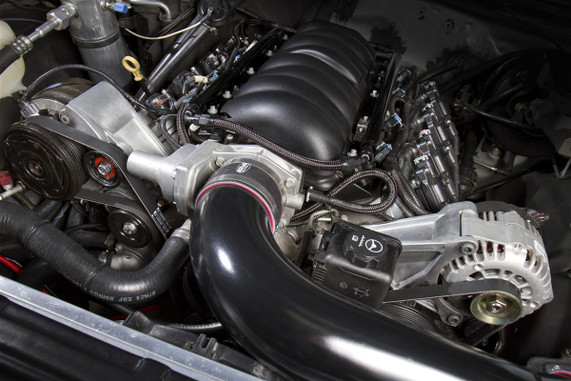 LS Accessory System - Alt, P/S and A/C - R4 Compressor