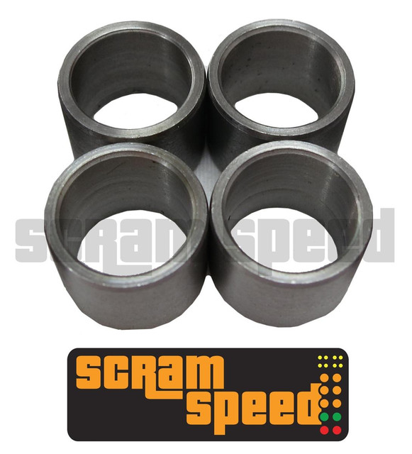 Scram Speed LSx Cylinder Head Dowel Kit, image showing four metallic dowel pins used for engine assembly.