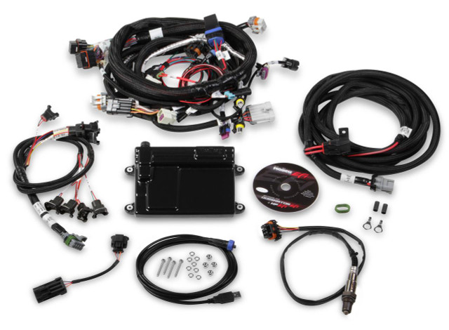 Holley Performance Parts – EFI, Intakes, & More HP ECU AND HARNESS, LS2/3/7, BOSCH INJ, automotive wiring and electronic engine control units for LS engines.