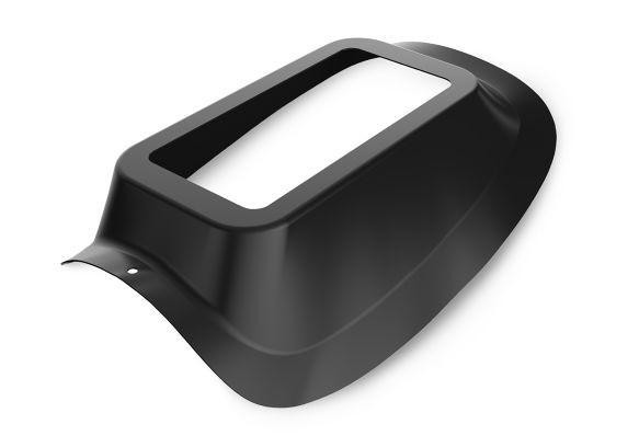 Hooker T-56 SHIFT HUMP PANEL 1970-1981 Camaro/Firebird T-56 Shift Hump Conversion Panel, black automotive interior component with precise cutout for gear shifter.