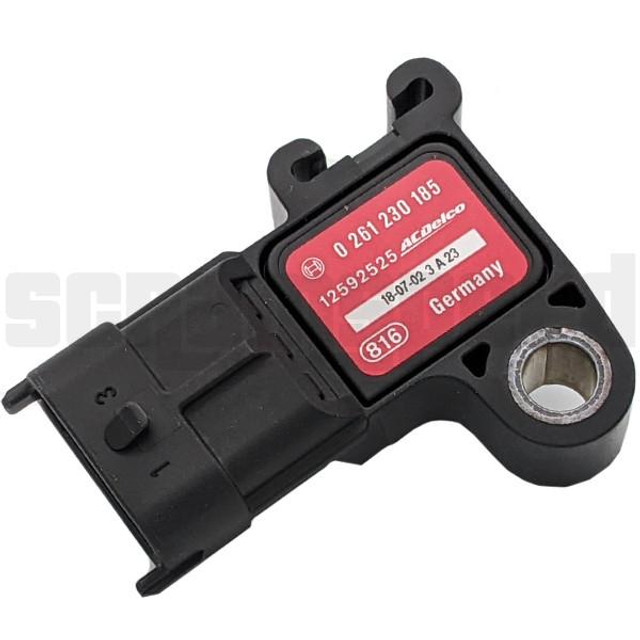 Scram Speed SNS107 LSA LS9 GM 3 Bar Manifold Absolute Pressure Map Sensor, automotive sensor for engine performance monitoring. Scram Speed SNS107 LSA LS9 GM 3 Bar Manifold Absolute Pressure Map Sensor, automotive sensor for engine performance monitoring.
