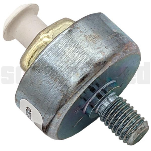 Scram Speed SNS110 LS Gen III 98-02 Camaro Knock Sensor, automotive engine sensor with metal body and mounting screw. Scram Speed SNS110 LS Gen III 98-02 Camaro Knock Sensor, automotive engine sensor with metal body and mounting screw.