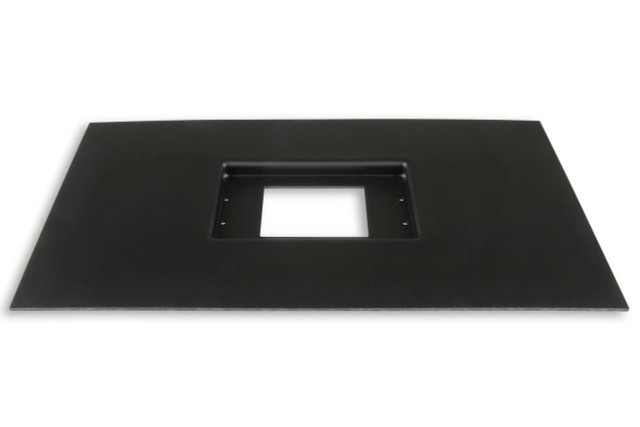 Holley Performance Parts – EFI, Intakes, & More Holley 553-356 DASH PANEL HOLLEY EFI 7" DASH, black dashboard panel with central cutout