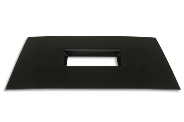 Holley Performance Parts EFI Dash Panel, black 6.86-inch Pro Dash for automotive performance monitoring.