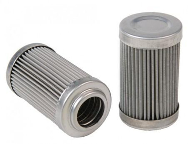 Aeromotive High-Performance Fuel System Parts Aeromotive 12604 Replacement Element, 100-m Stainless Mesh for 12304/12307/12324 Filter Assembly, Fits All 2 Inch OD Filter Housings
