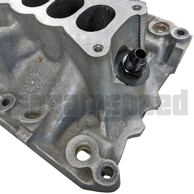 Ford 5.0 Mustang -10AN PCV Catch Can Fitting Ford 5.0 Mustang -10AN PCV Catch Can Fitting