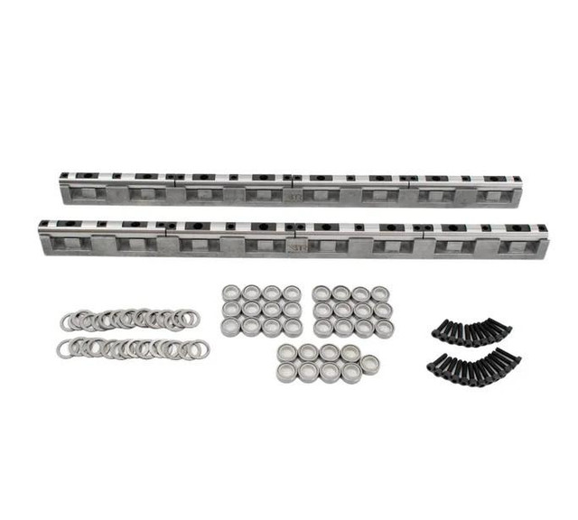 BTR LS3 Unassembled Shaft Rocker Kit, metal rocker arms, roller lifters, and hardware components for engine performance upgrade. BTR LS3 Unassembled Shaft Rocker Kit, metal rocker arms, roller lifters, and hardware components for engine performance upgrade.