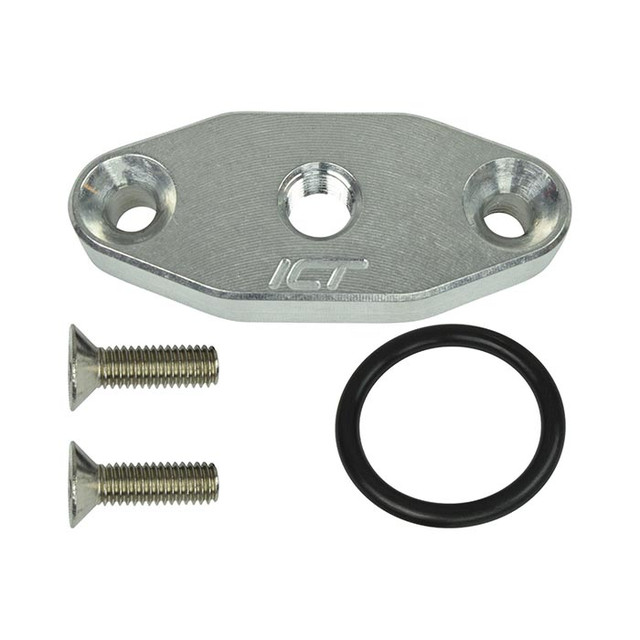 ICT Billet 551608 Oil Port adapter SINGLE port