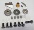 Scram Speed Small Block Mopar Engine Hardware Kit, a collection of metal engine hardware components including bolts, washers, bushings, and small brackets.