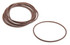 Holley Performance Parts – EFI, Intakes, & More IM GASKET SET, O-RING LS1/2/6, image of a set of brown rubber gaskets and O-rings for engine sealing.