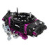 Quick Fuel Technology – Carburetors & Fuel Systems Quick Fuel BR-67304 BLACK BRAWLER CARBURETOR 950 CFM M.S., a high-performance automotive carburetor in black with purple accents and metallic components.