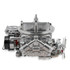 Quick Fuel Technology – Carburetors & Fuel Systems QFT SL-600-VS SLAYER SERIES CARBURETOR 600CFM VACUUM SECONDARIES, metallic silver carburetor with vacuum secondary mechanism and high-performance design.