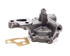 Melling Standard Volume Oil Pump for Mopar Small Block, metallic oil pump with mounting gasket on a white background.