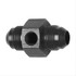 Fragola 495001-BL INLINE GAUGE ADAPTER, #6 X # 6 MALE BLACK, inline gauge adapter with a black finish featuring threaded connectors on both ends for fluid or air line connections. Fragola 495001-BL INLINE GAUGE ADAPTER, #6 X # 6 MALE BLACK, inline gauge adapter with a black finish featuring threaded connectors on both ends for fluid or air line connections.