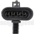 Scram Speed SNS111 2001-02 Silverado/Sierra 5.3 engine UPSTREAM O2 Oxygen Sensor, close-up of the black automotive oxygen sensor with electrical connector and mounting screw.