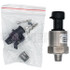 Scram Speed SNS125 100 PSI Pressure Sensor - Holley EFI compatible, with installation components in a plastic bag.