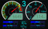 Holley Performance Parts EFI Digital Dash, close-up of the digital dashboard displaying engine parameters including RPM, vehicle speed, fuel pressure, battery voltage, coolant temperature, and fuel level.