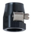 Fragola 280212 #12 EZ CLAMP BLACK, industrial black hose clamp with quick-release mechanism.