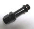 Fragola 491973-BL #8 X 3/4-16 ORB BRASWELL CARB ADAPTER, FEMALE NUT, BLACK