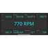 Holley Performance Parts – EFI, Intakes, & More Holley 558-498 Sniper 2 Bluetooth Module, digital display showing vehicle data including RPM, temperature, and fuel ratio.