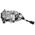 Holley EFI Holley 550-1011 Terminator X Max Stealth with trans control, automotive electronic fuel injection system, in a metallic finish with wiring connector.