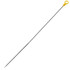 GM Performance GM 12551581 Engine Oil Dipstick, Stick Only, Steel, GM LS-Series, each - a long, slender steel dipstick with a yellow handle used for measuring engine oil levels in GM LS-Series engines.