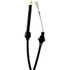 Pioneer Automotive CA-8475 LS Swap Throttle Cable, black flexible cable with metal fittings for vehicle throttle control.
