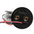 Holley Performance Parts – EFI, Intakes, & More Holley 12-347 525 LPH Pump for 83-97 Mustang, close-up view of the fuel pump module with black top and labeled outlet and return ports.