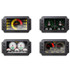 Haltech HT-067010 iC-7 Digital Dash Kit 7 inch, automotive digital dashboard display screens with multiple gauges and settings.