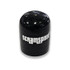 Scram Speed Reinforced Silicone Bypass and Boost Cap, black cylindrical silicone cap with Scrap Speed logo for vehicle boosted systems.