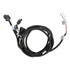 Holley Performance Parts – EFI, Intakes, & More Holley 550-481 EFI Transmission Harness - T-56, image of a black electrical wiring harness with connectors and labels for automotive electronic systems.