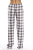 Plaid Pajama Pants Cotton Jersey