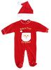 Christmas Coverall w/ Matching Santa Hat