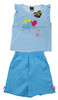 Girls Embroidered Short Set