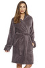 Hooded Chevron Texture Robe