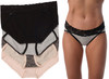 Ultra Soft Panties w/ Lace Trim (Pack of 4)